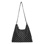 Stylish Polka Dot Hobo Bag