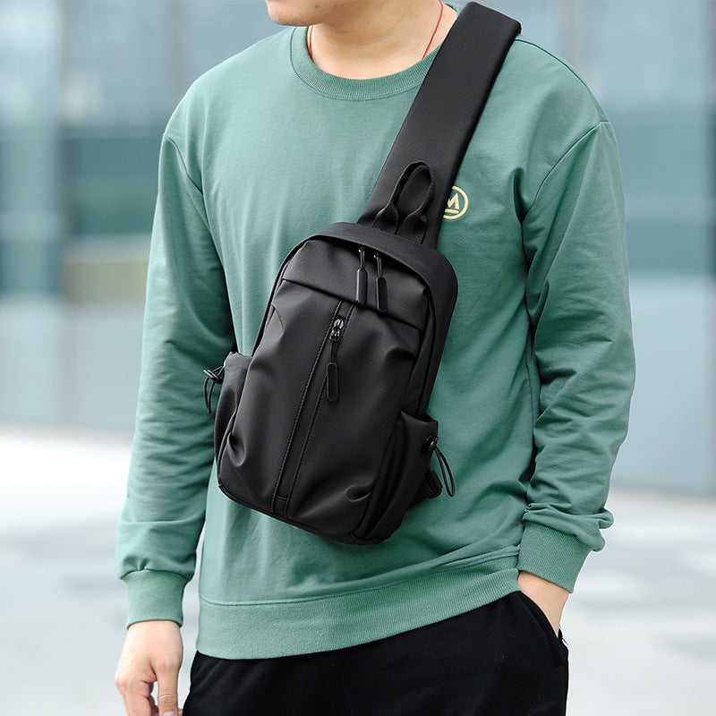 Sleek Water-Resistant Minimalist Sling Bag