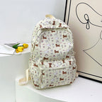 Dog-Themed Casual Backpack