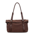 Women multifunctional Tote Bag with sturdy carrying handles-https://detail.1688.com/offer/994436788801.html-Calm Wears-Black-nothing-Calm Wears