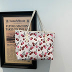 WoPlayful Cherry Patterned Tote Bag