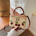 Women's practical shoulder bag with cute fruit motif and practical inner pocket-https://detail.1688.com/offer/1059031522234.html-Calm Wears-Khaki-nothing-Calm Wears