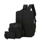 Multi-Compartment Travel Backpack with Detachable Pouch Calm Wears