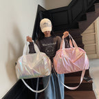 Holographic Fitness Duffel Bag Calm Wears