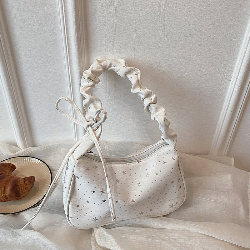 WoChic Slouchy Star-Patterned Handbag