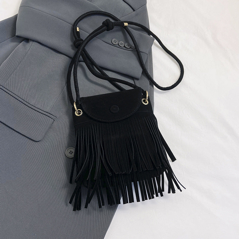 Bohemian Fringe Crossbody Bag