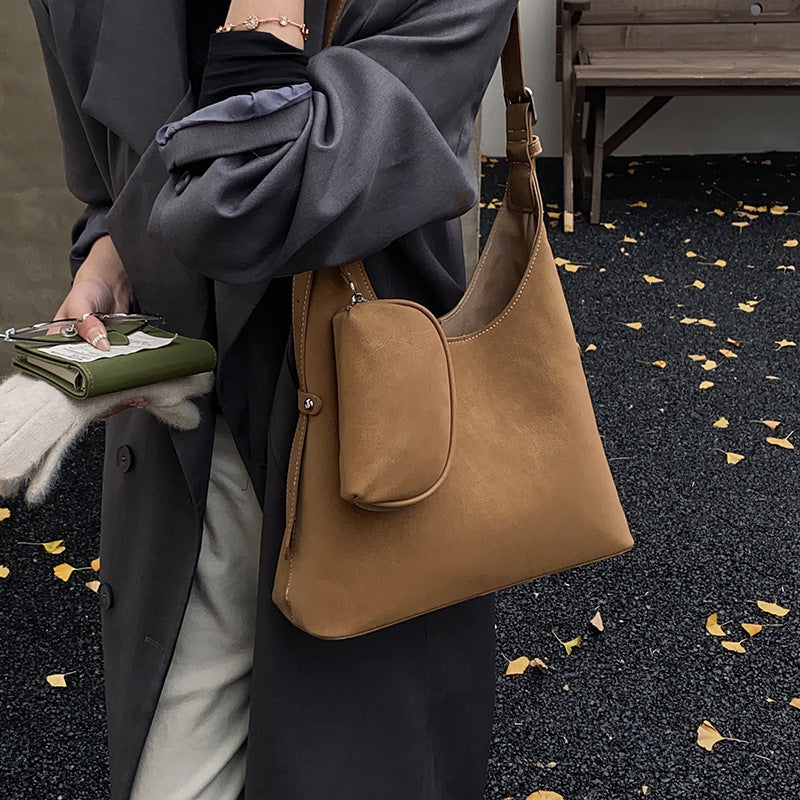 Women's shoulder bag with removable mini organizer-https://detail.1688.com/offer/993238846657.html-Calm Wears-Braun-nothing-Calm Wears