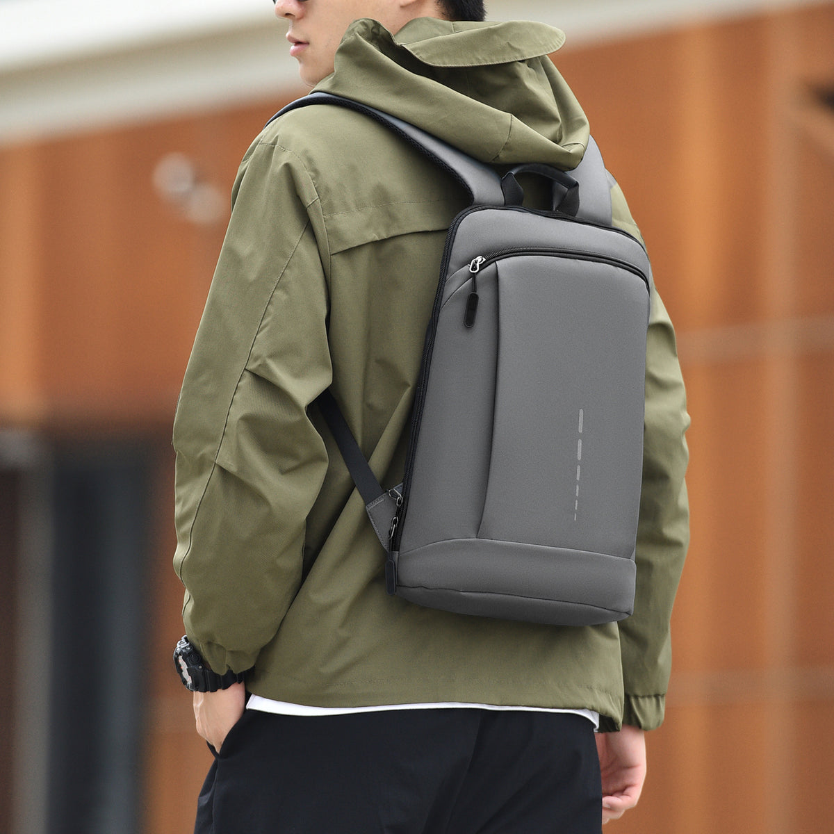 Sleek Minimalist Academic Backpack