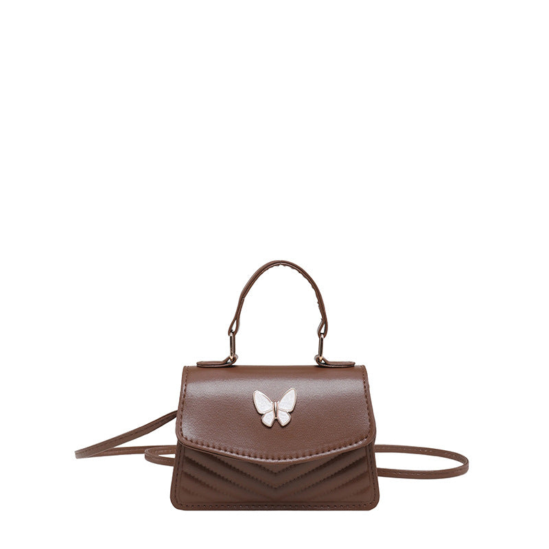 WoChic Mini Handbag with Elegant Butterfly Accent