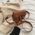 Women's mini handbag in modern, structured design