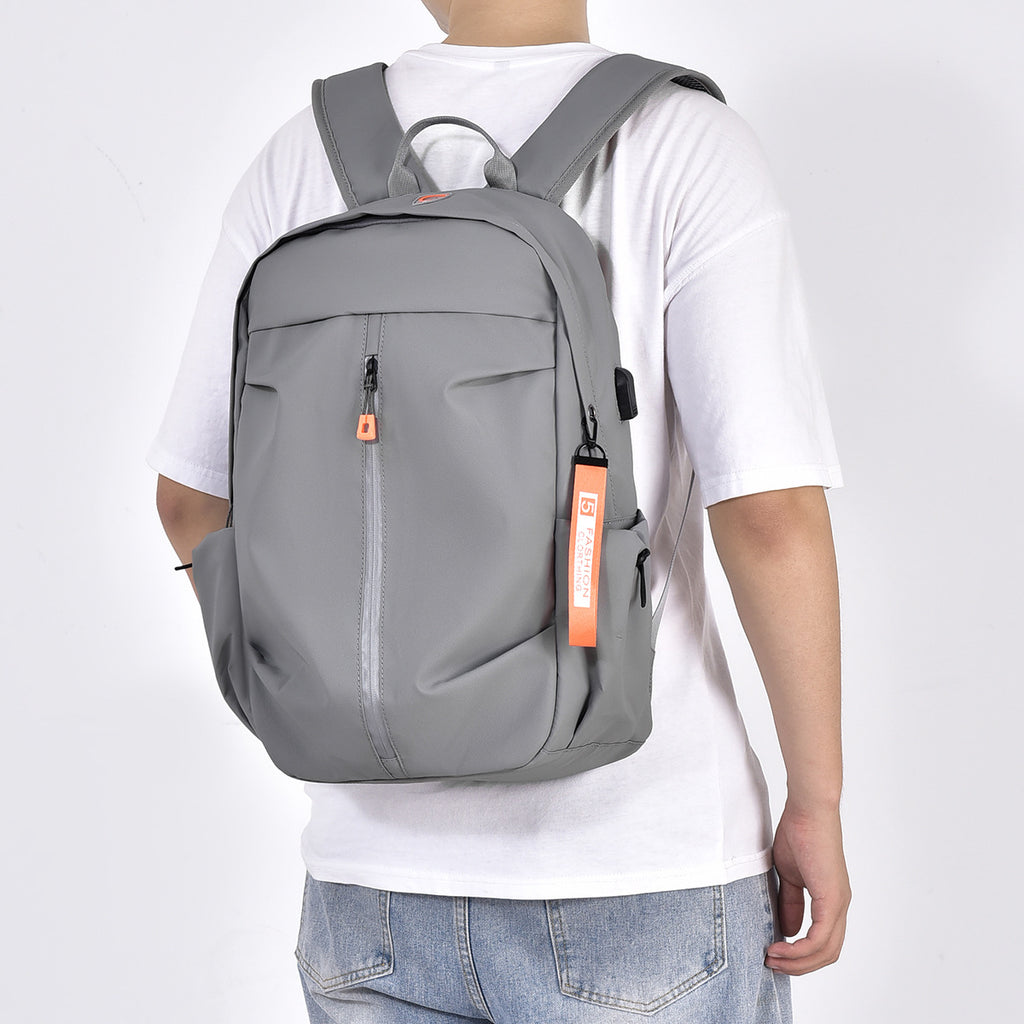 Ergonomic Laptop Backpack with Expandable Main Compartment