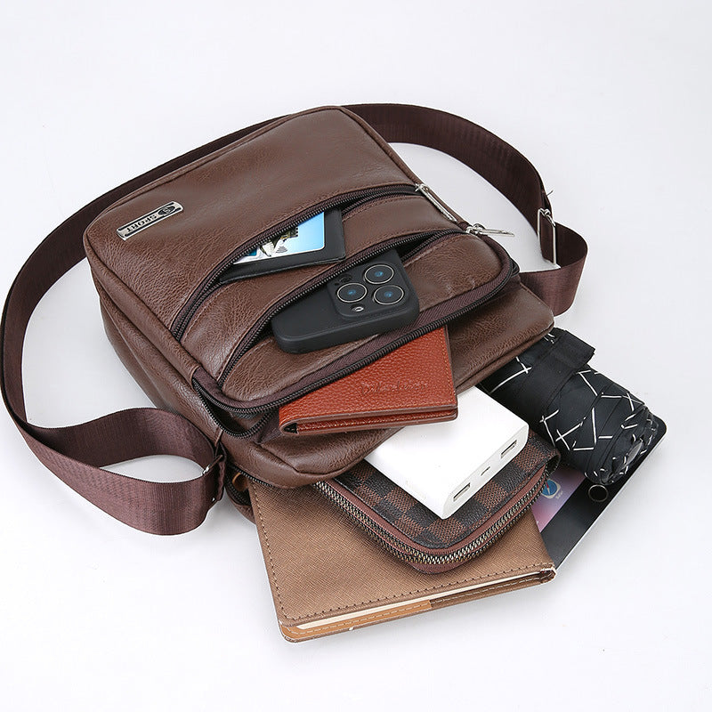 Urban Leather Crossbody Bag
