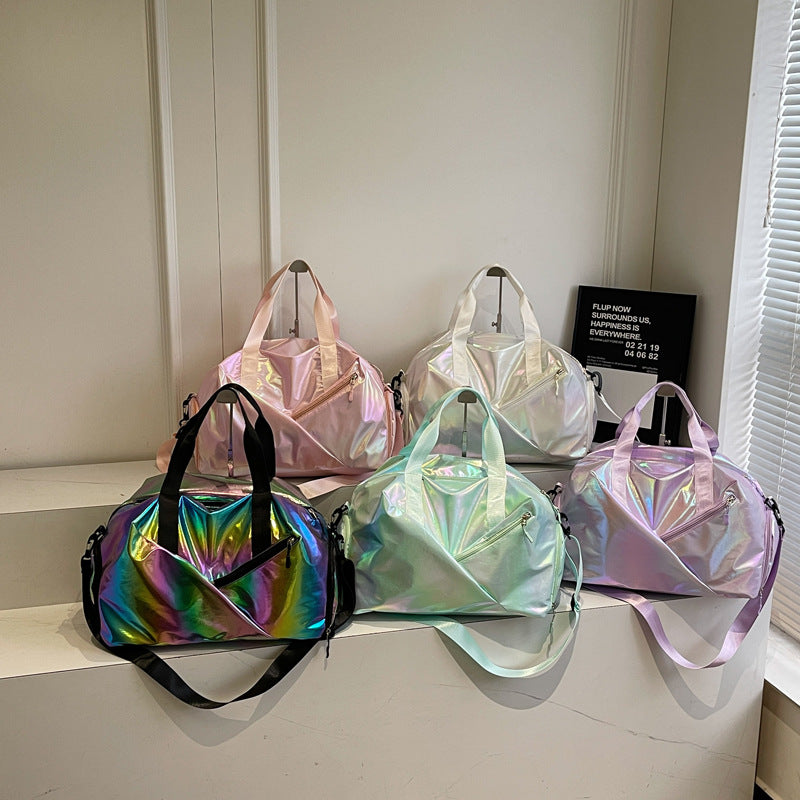 Holographic Fitness Duffel Bag Calm Wears