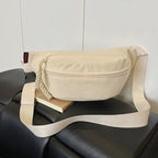 Trendy Corduroy Crossbody Bag