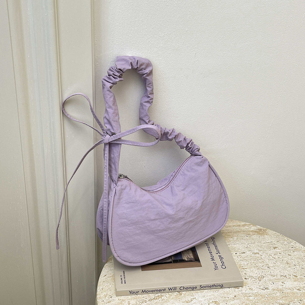 Textured Fabric Sling Bag