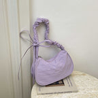 Textured Fabric Sling Bag