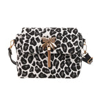 Chic Leopard Print Crossbody Bag