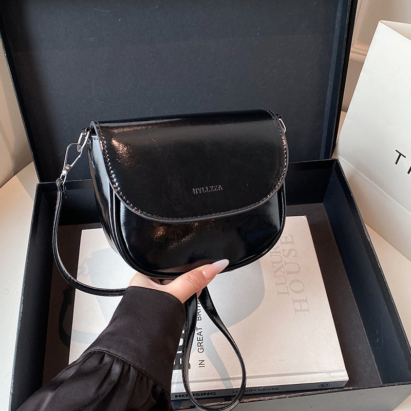 WoMinimalist Faux Leather Crossbody Bag