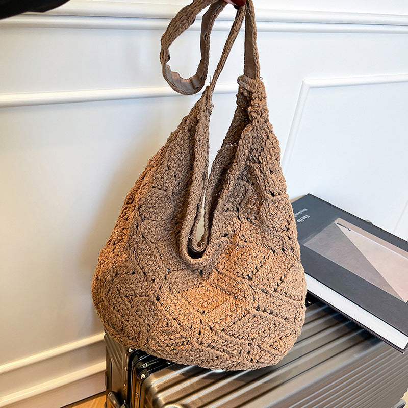 Ethically Crafted Handwoven Crochet Tote Bag