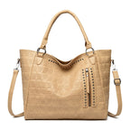 Women's fashionable tote bag with playful design-https://detail.1688.com/offer/869099722326.html-Calm Wears-Khaki-nothing-Calm Wears