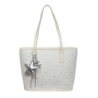 Trendy Star-Print Tote Bag