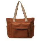 Multi-Pocket Utility Tote Bag