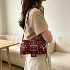 Trendy Animal Print Shoulder Bag