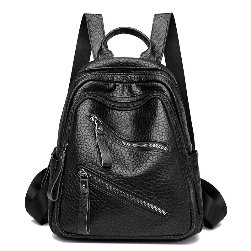 Fashionable Leather Backpack