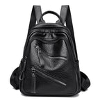 Fashionable Leather Backpack