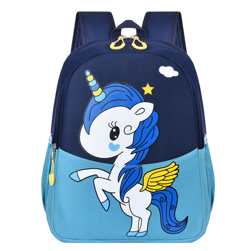Unicorn-Themed Playful School Backpack