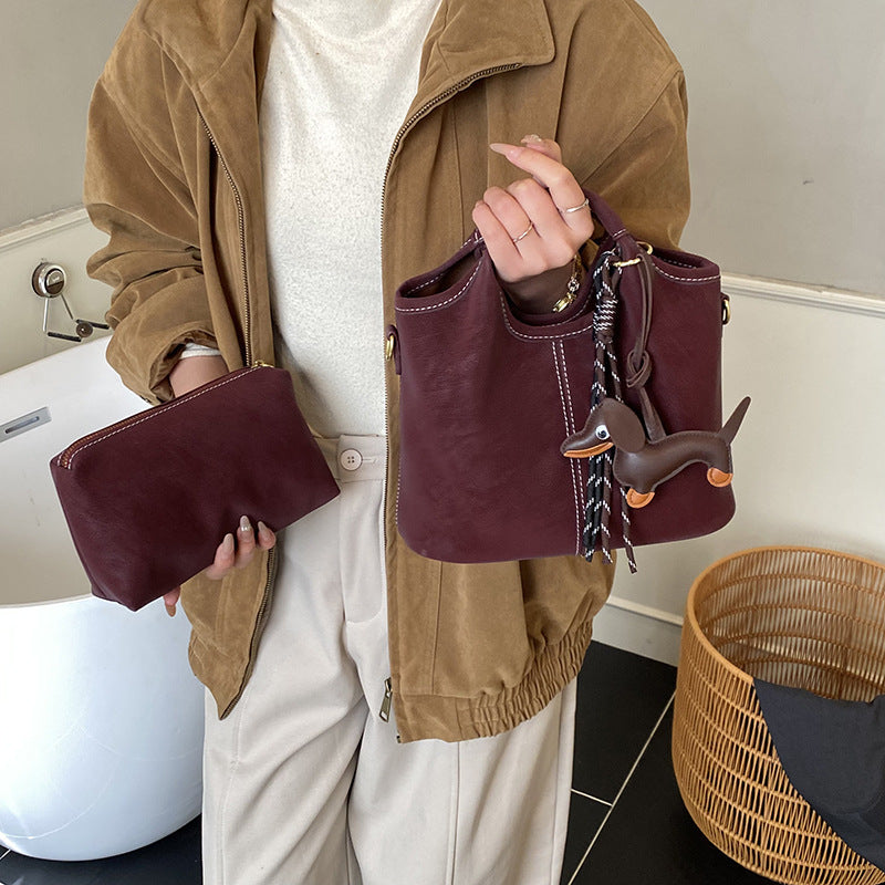 Women supple hobo bag with removable mini wallet-https://detail.1688.com/offer/996284770998.html-Calm Wears-Rot-Size: With pendant-Calm Wears