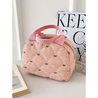 WoQuilted Bow Detail Handbag
