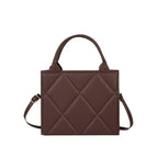Quilted Leather Shoulder Handbag