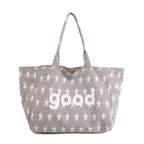 WoCasual Graphic Print Tote Bag