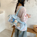 Transparent Display Tote Bag