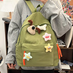 Kids' Playful Character Design School Backpack