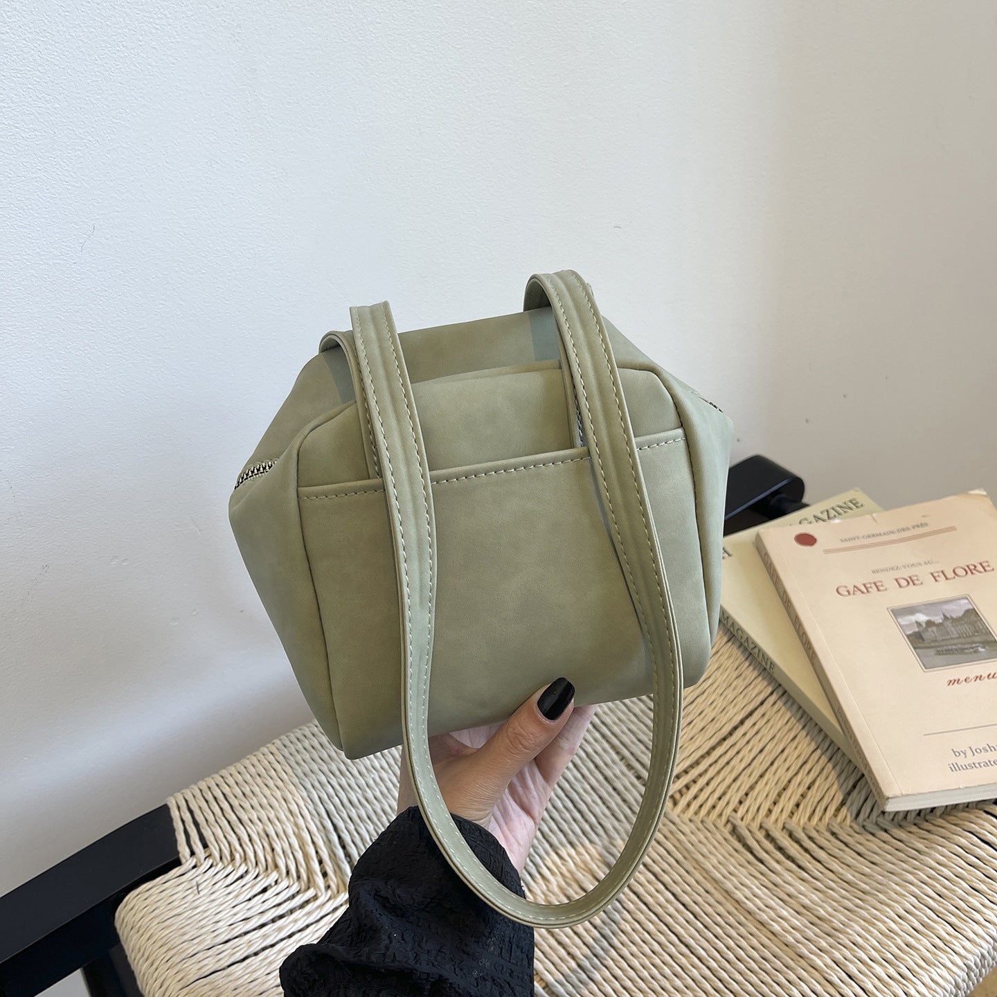 Women's mini bags with elegant design and versatile wearing comfort-https://detail.1688.com/offer/1050867784063.html-Calm Wears-Green-nothing-Calm Wears