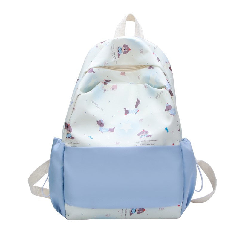 Backpack with Playful Animal Design and Large Storage