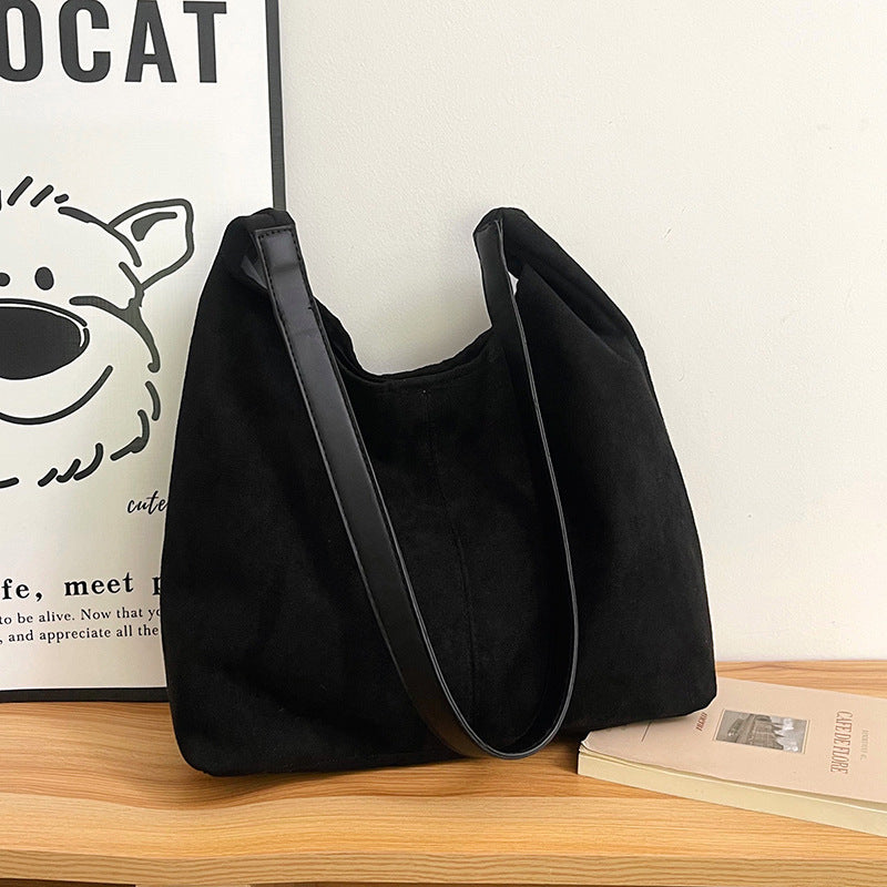 WoChic Suede Hobo Bag