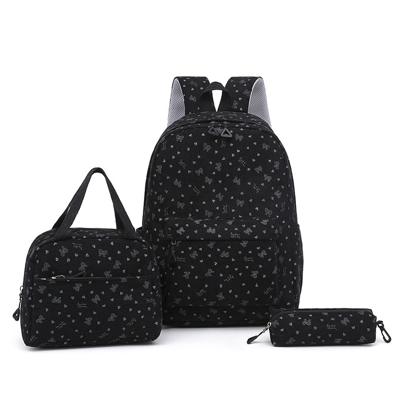 Backpack set with cooler bag and pencil case