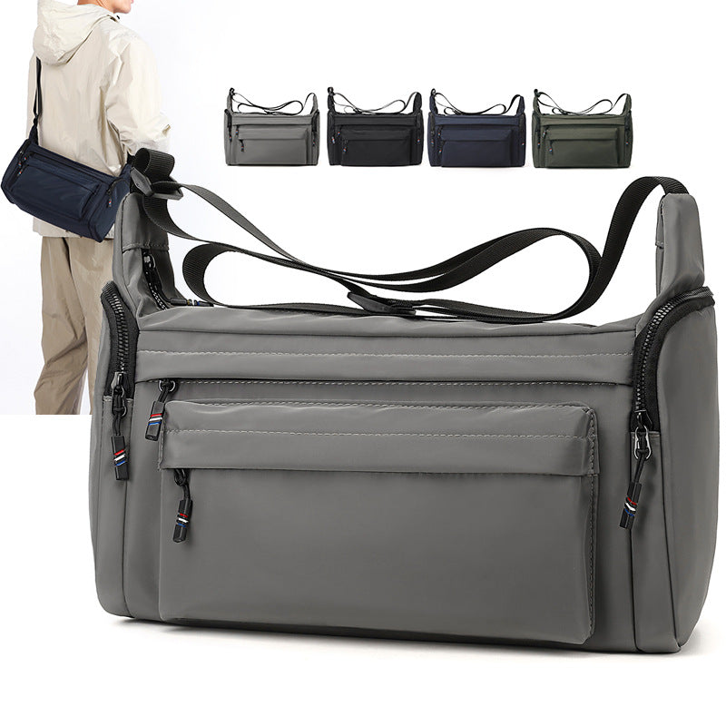 Structured Multi-Pocket Tactical Messenger Bag Calm Wears
