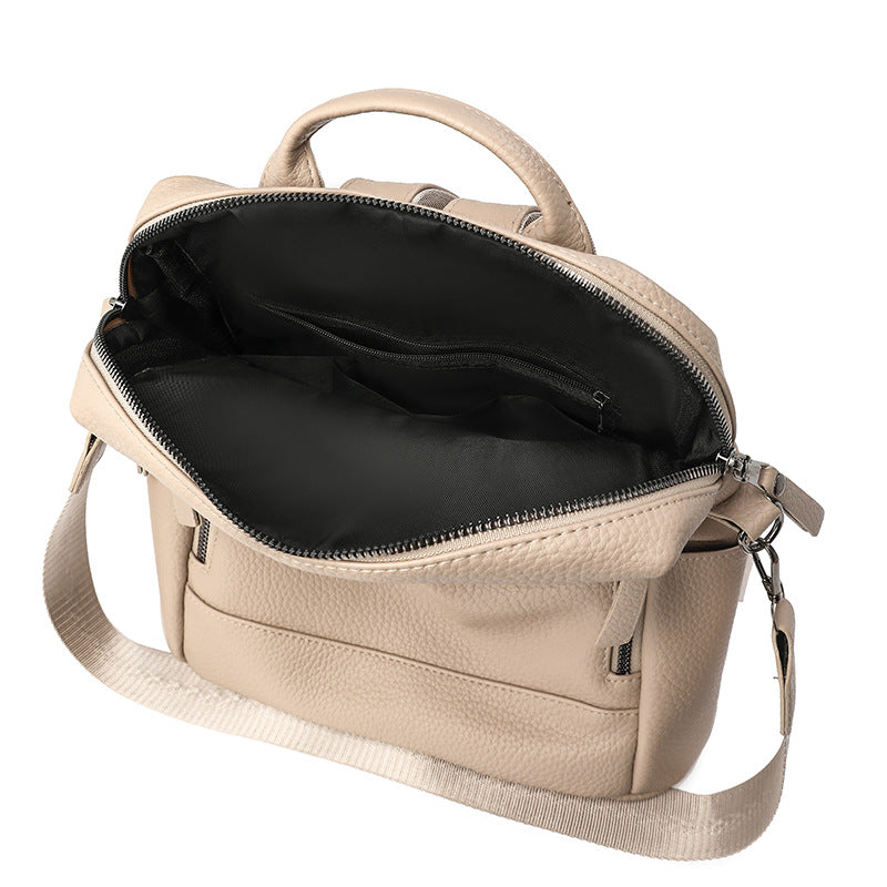 Textured Multi-Pocket Backpack