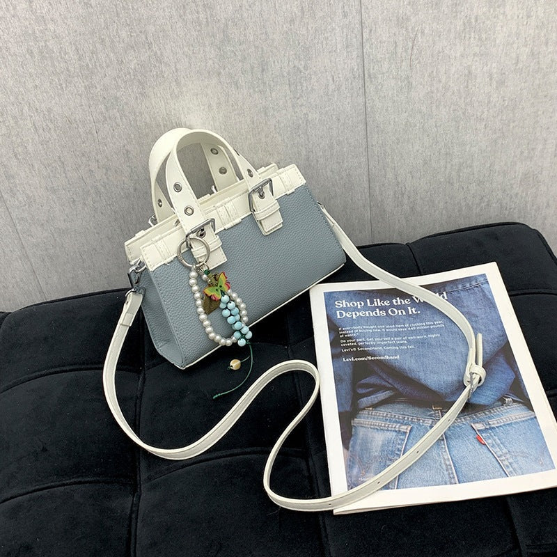 Women's mini handbag with playful pendant and elegant design-https://detail.1688.com/offer/1051139153294.html-Calm Wears-Sky Blue-Size: without pendant-Calm Wears