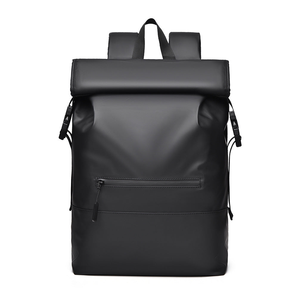 Roll-Top Waterproof Backpack Calm Wears