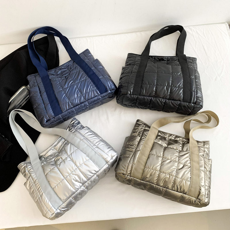 Stylish Puffer Tote Bag Calm Wears