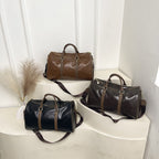 Premium Leather Travel Duffle Bag Calm Wears