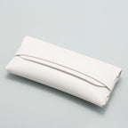Folding premium soft leather sunglasses roll pouch