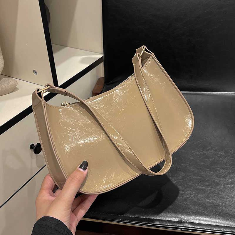 Elegant shoulder bag for women with simple shape by Nord Bags-https://detail.1688.com/offer/848848119565.html-Calm Wears-braun-nothing-Calm Wears