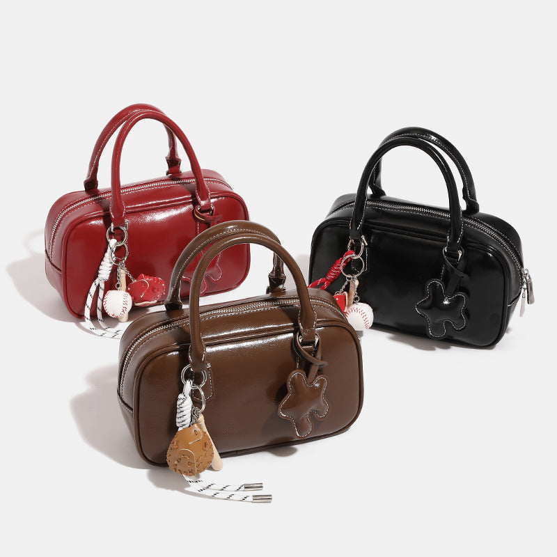 Ladies mini bag with unique applications