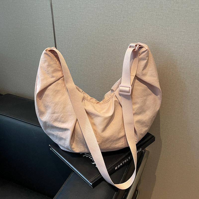 Pleated Fashion Shoulder Bag Calm Wears